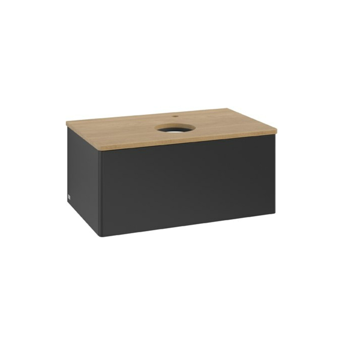V&B Meuble sous lavabo sans structure de façade Antao 80x36x50cm, HL, WBP hon. Oa, bleu m Lac