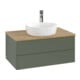 V&B Meuble sous lavabo sans structure de façade Antao 80x36x50cm, HL, WBP hon. Oa, le g. m Lac-3