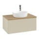 V&B Meuble sous lavabo sans structure de façade Antao 80x36x50cm, HL, WBP hon. Oa, si Gr m Lac