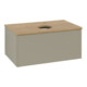 V&B Meuble sous-lavabo sans structure de façade Antao 80x36x50cm, HL, WBP hon. Oa, st Gr m Lac-1