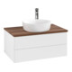 V&B Meuble sous lavabo sans structure de façade Antao 80x36x50cm, HL, WBP w. wal, bl. m Lac-1
