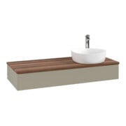 V&B Meuble sous-lavabo sans structure de façade, avec éclairage Antao 120x19x50cm, H I P, WBP w wal, st. Gr m Lac-1