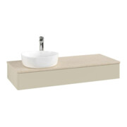 V&B Meuble sous lavabo sans structure de façade, avec éclairage Antao 120x19x50cm, HI, WBP botti., si Gr m Lac