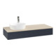 V&B Meuble sous lavabo sans structure de façade, avec éclairage Antao 120x19x50cm, HL, WBP botti., md b m Lac-4
