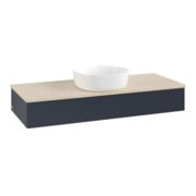 V&B Meuble sous-lavabo sans structure de façade, avec éclairage Antao 120x19x50cm, WBP botti., md bl. m Lac