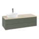 V&B Meuble sous-lavabo sans structure de façade, avec éclairage Antao 120x36x50cm, H I P, WBP botti., le g. m Lac-4