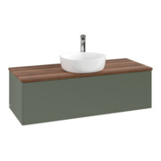 V&B Meuble sous-lavabo sans structure de façade, avec éclairage Antao 120x36x50cm, H I P, WBP w wa, gris clair m Lac