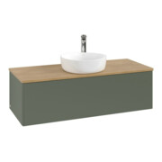 V&B Meuble sous lavabo sans structure de façade, avec éclairage Antao 120x36x50cm, HL, WBP hon. Oa, le g. m La