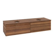V&B Meuble sous-lavabo sans structure de façade, avec éclairage Antao 160x50cm, H I P, couleur WBP w. wal, w. wal-3