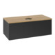 V&B Meuble sous-lavabo sans structure de façade, éclairage Antao 100x36x50cm, HL, WBP hon. Oa, bleu m Lac