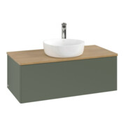 V&B Meuble sous lavabo sans structure de façade, éclairage Antao 100x36x50cm, HL, WBP hon. Oa, le g. m La