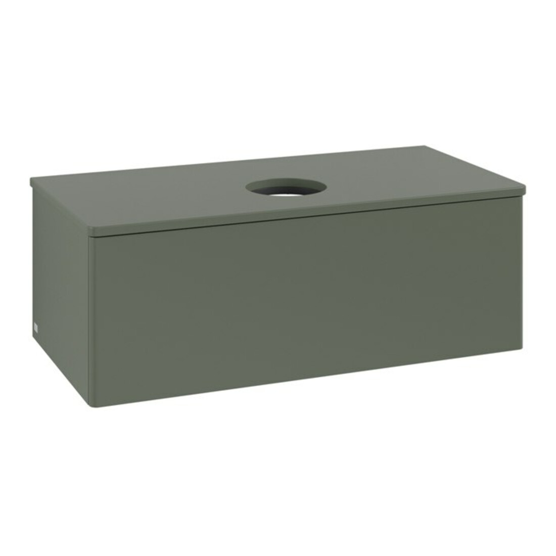 V&B Meuble sous-lavabo sans structure de façade, éclairage Antao 100x36x50cm, WBP Lac, lea gre. m Lac