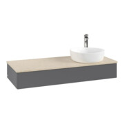 V&B Meuble sous lavabo sans structure de façade, éclairage Antao 120x19x50cm, H I P, WBP botti., A m Lac