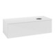 V&B Meuble sous lavabo sans structure de façade, éclairage Antao 120x36x50cm, couleur WBP Lac, blanc brillant Lac-3
