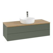 V&B Meuble sous lavabo sans structure de façade, éclairage Antao 120x36x50cm, HL, WBP hon. Oa, le g. m La-3