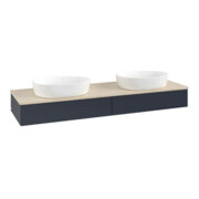 V&B Meuble sous-lavabo sans structure de façade - Éclairage Antao 160x50cm, couleur WBP botti., md bl. m Lac-3