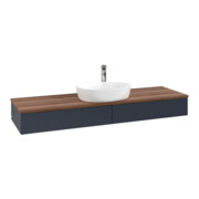 V&B Meuble sous lavabo sans structure de façade - Éclairage Antao 160x50cm, H I P, WBP blanc, bois moyen, avec laque-4
