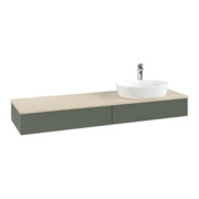V&B Meuble sous lavabo sans structure de façade - Éclairage Antao 160x50cm, HL, WBP botti., lea gre. m Lac-3