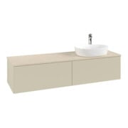 V&B Meuble sous lavabo sans structure de façade - Éclairage Antao 160x50cm, HL, WBP botti., si Gr m Lac