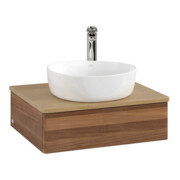 V&B Meuble sous-lavabo sans structure de façade - éclairage Antao 60x19x50cm, H I P, WBP hon. Oa, blanc wal-3