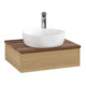 V&B Meuble sous lavabo sans structure de façade - Éclairage Antao 60x19x50cm, H I P, WBP w. wal, hon. Oa-1