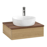 V&B Meuble sous lavabo sans structure de façade - Éclairage Antao 60x19x50cm, H I P, WBP w. wal, hon. Oa