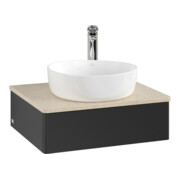 V&B Meuble sous lavabo sans structure de façade - Éclairage Antao 60x19x50cm, HL, WBP botti., bleu m Lac-4