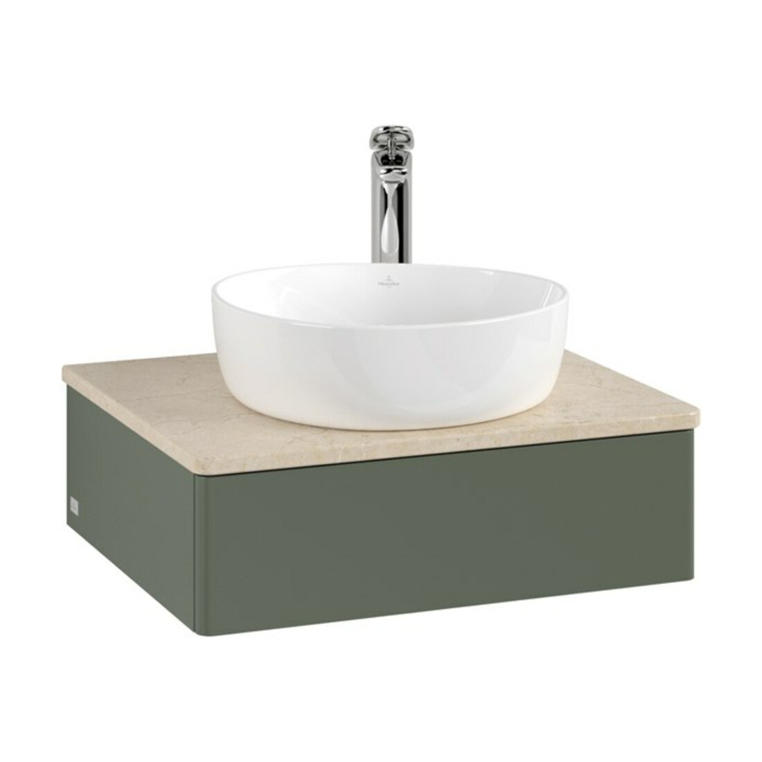 V&B Meuble sous lavabo sans structure de façade - Éclairage Antao 60x19x50cm, HL, WBP botti., le g. m Lac