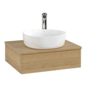 V&B Meuble sous lavabo sans structure de façade - Éclairage Antao 60x19x50cm, HL, WBP hon. Oa, hon. Oa