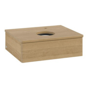 V&B Meuble sous lavabo sans structure de façade - Éclairage Antao 60x19x50cm, HL, WBP hon. Oa, hon. Oa-3