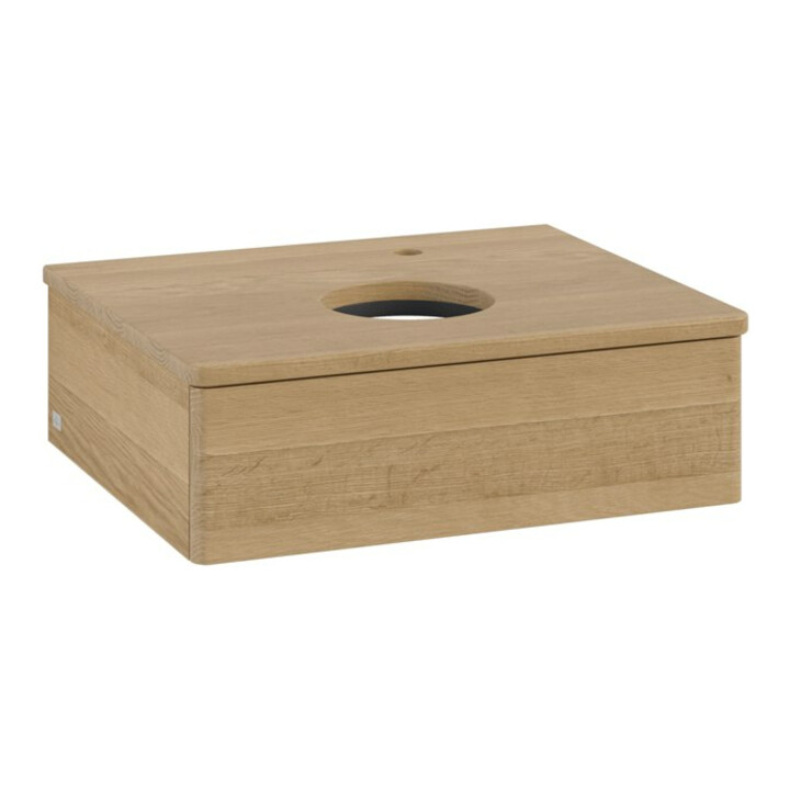 V&B Meuble sous lavabo sans structure de façade - Éclairage Antao 60x19x50cm, HL, WBP hon. Oa, hon. Oa