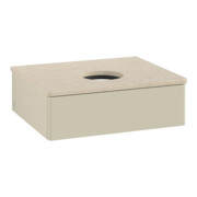 V&B Meuble sous-lavabo sans structure de façade - Éclairage Antao 60x19x50cm, WBP botti., si Gr m Lac-4