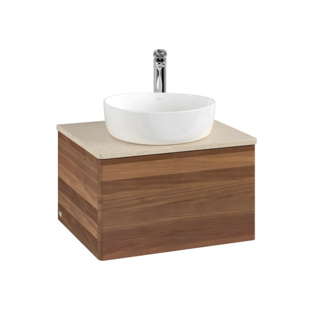 V&B Meuble sous-lavabo sans structure de façade - Éclairage Antao 60x36x50cm, HL, couleur WBP botti., w. wal