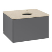 V&B Meuble sous-lavabo sans structure de façade - Éclairage Antao 60x36x50cm, HL, WBP botti., A m Lac-3