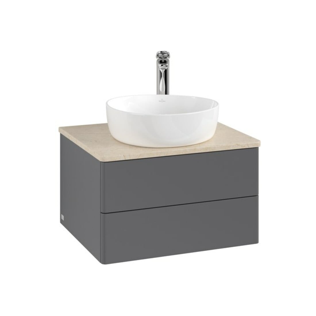 V&B Meuble sous lavabo sans structure de façade - Éclairage Antao 60x36x50cm, HL, WBP botti., A m Lac