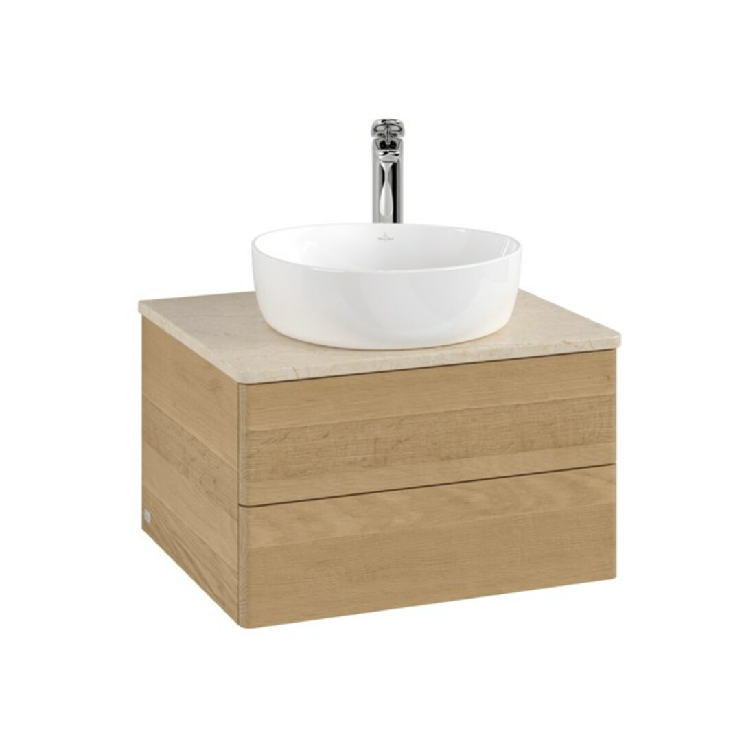 V&B Meuble sous lavabo sans structure de façade - Éclairage Antao 60x36x50cm, HL, WBP botti., hon. Oa