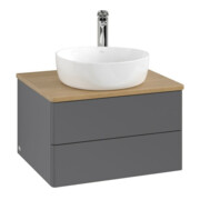 V&B Meuble sous-lavabo sans structure de façade - Éclairage Antao 60x36x50cm, HL, WBP hon. Oa, A m Lac-3