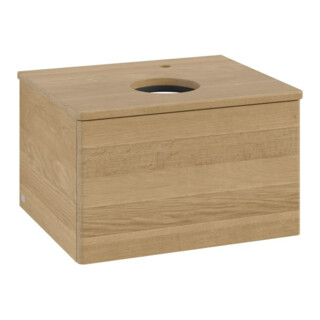 V&B Meuble sous lavabo sans structure de façade - Éclairage Antao 60x36x50cm, HL, WBP hon. Oa, hon. Oa