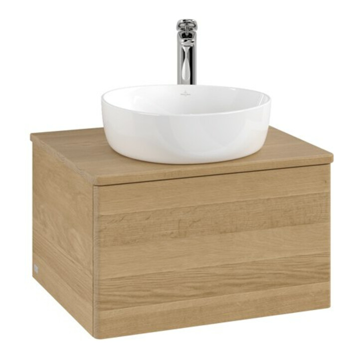 V&B Meuble sous lavabo sans structure de façade - Éclairage Antao 60x36x50cm, HL, WBP hon. Oa, hon. Oa