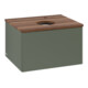 V&B Meuble sous-lavabo sans structure de façade - Éclairage Antao 60x36x50cm, HL, WBP w wa, lea gre. m Lac-4
