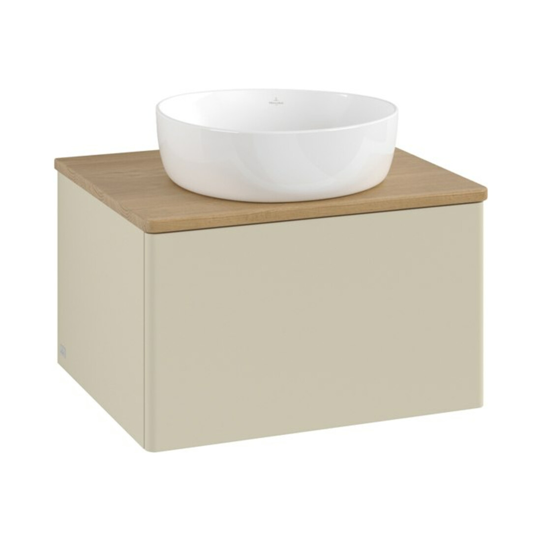 V&B Meuble sous-lavabo sans structure de façade - Éclairage Antao 60x36x50cm, WBP hon. Oa, si Gr m Lac