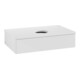 V&B Meuble sous lavabo sans structure de façade - Éclairage Antao 80x19x50cm, couleur WBP Lac, blanc brillant Lac-3
