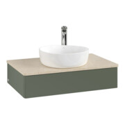 V&B Meuble sous lavabo sans structure de façade - Éclairage Antao 80x19x50cm, HL, WBP botti., le g. m Lac