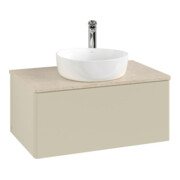 V&B Meuble sous lavabo sans structure de façade - Éclairage Antao 80x36x50cm, HL, WBP botti., si Gr m Lac-3