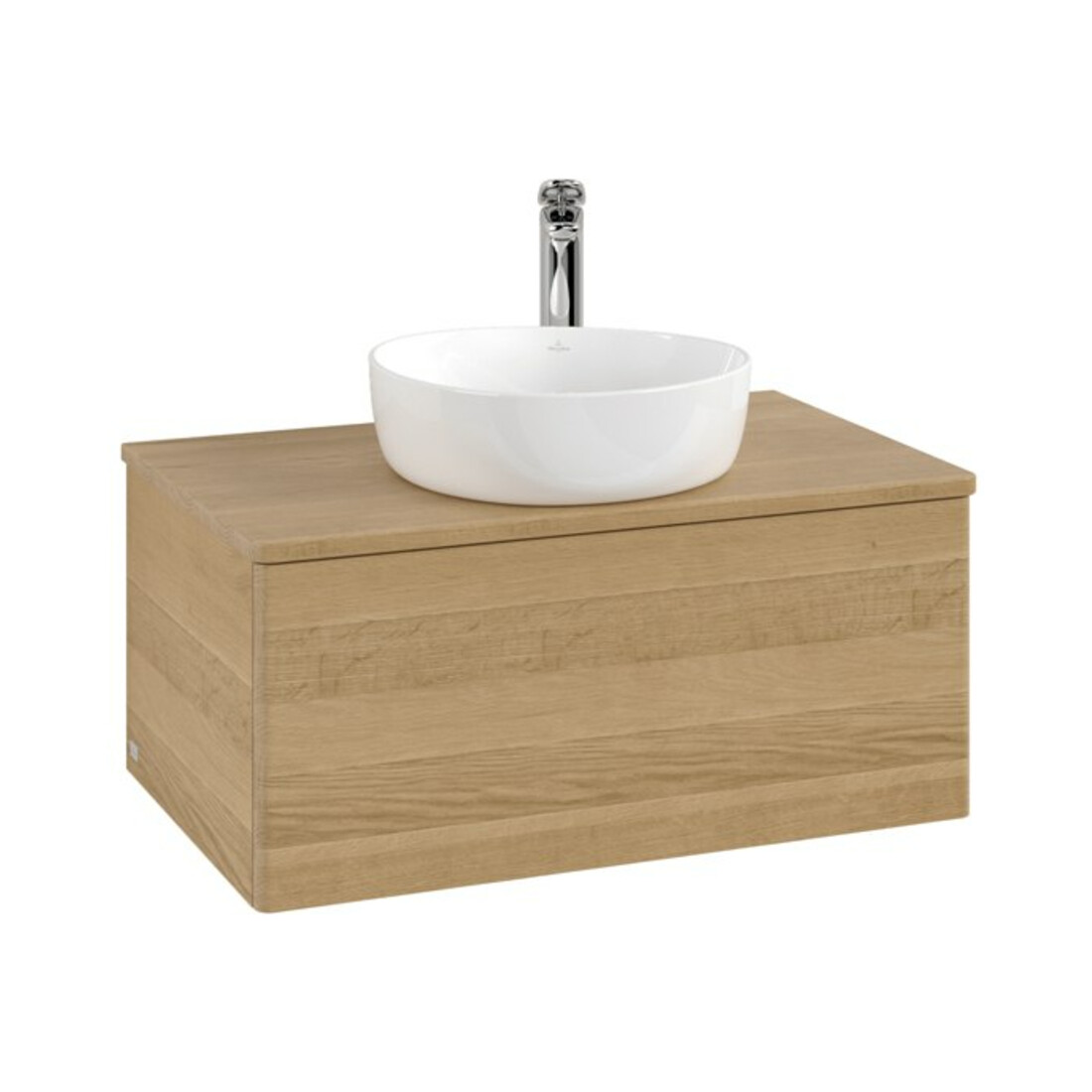 V&B Meuble sous lavabo sans structure de façade - Éclairage Antao 80x36x50cm, HL, WBP hon. Oa, hon. Oa