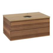 V&B Meuble sous-lavabo sans structure de façade - Éclairage Antao 80x36x50cm, HL, WBP hon. Oa, w. wal-3