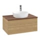 V&B Meuble sous lavabo sans structure de façade - Éclairage Antao 80x36x50cm, HL, WBP w. wal, hon. Oa
