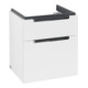 V&B Meuble sous lavabo Subway 2.0 53,7x59x42,3cm, poignée chrome, blanc mat-1