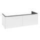 V&B Meuble sous-lavabo Subway 3.0 127,2x42,9x47,8cm, avec LE/Gr alu brillant, P blanc-1