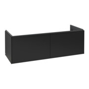 V&B Meuble sous-lavabo Subway 3.0 127,2x42,9x47,8cm, avec LE/Gr devant blanc, devant bleu
